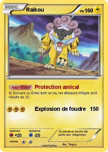 Pokemon Raikou