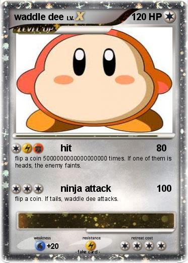 Pokemon waddle dee