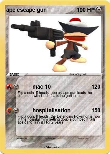 Pokemon ape escape gun