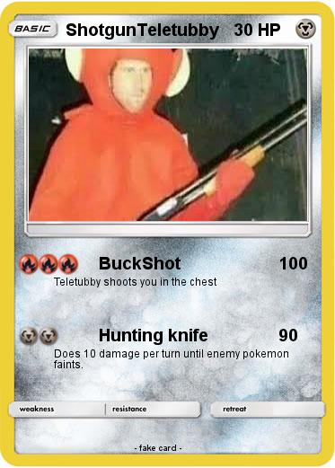 Pokemon ShotgunTeletubby