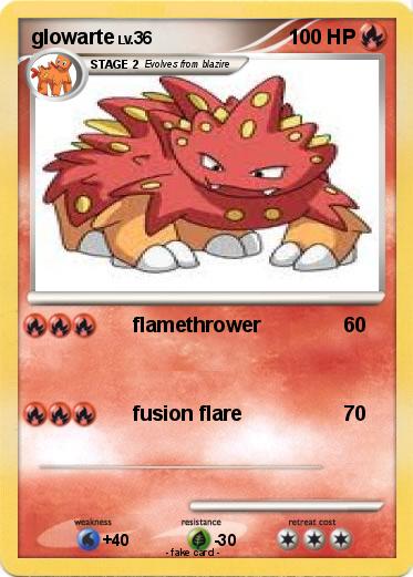 Pokemon glowarte