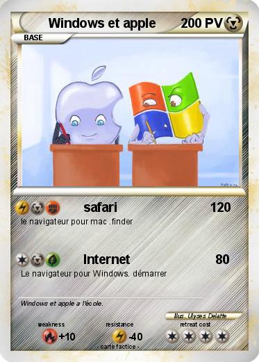 Pokemon Windows et apple