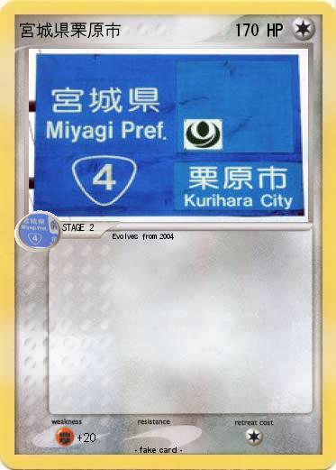 Pokemon 宮城県栗原市
