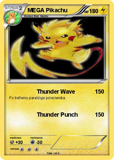 Pokemon MEGA Pikachu