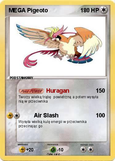 Pokemon MEGA Pigeoto