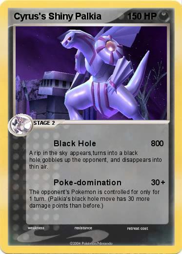 Pokemon Cyrus's Shiny Palkia