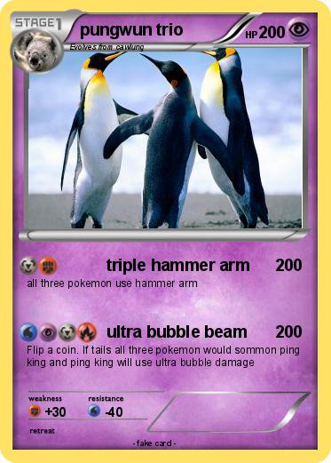 Pokemon pungwun trio