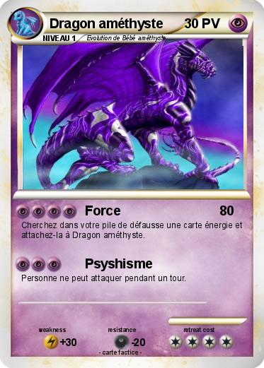 Pokemon Dragon améthyste