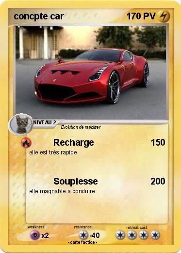 Pokemon concpte car