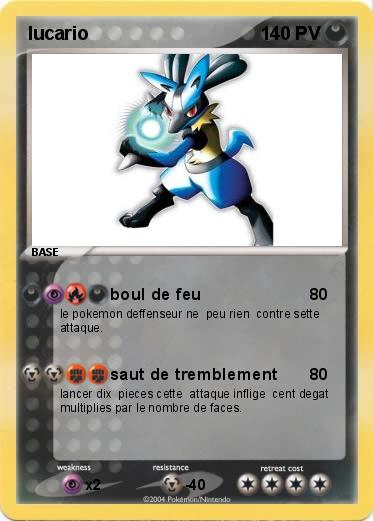 Pokemon lucario