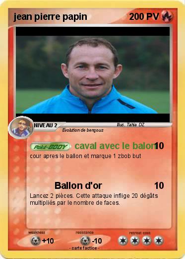 Pokemon jean pierre papin