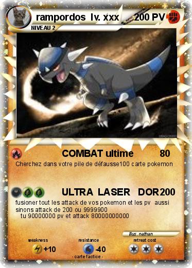 Pokemon rampordos  lv. xxx