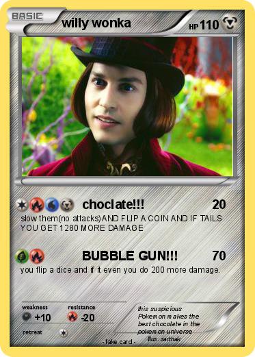 Pokemon willy wonka