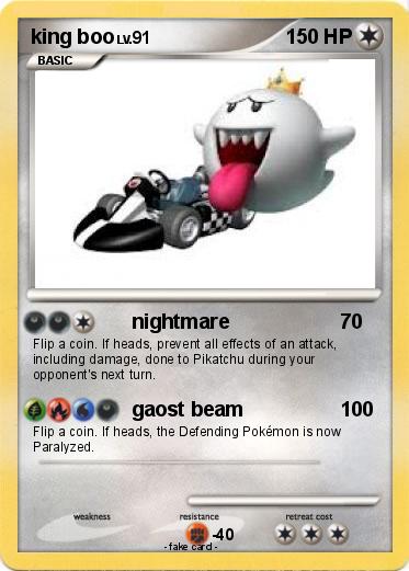 Pokemon king boo