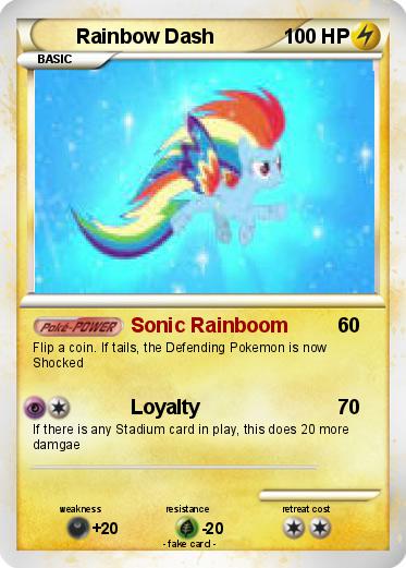 Pokemon Rainbow Dash