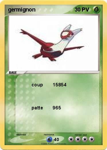 Pokemon germignon