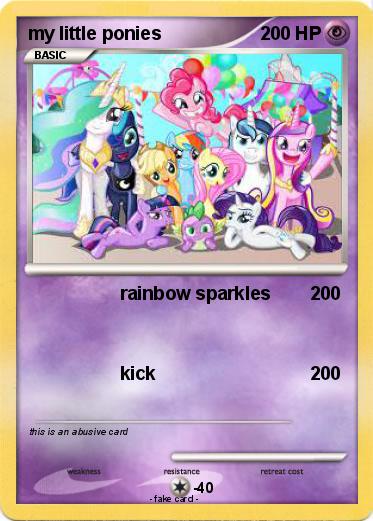Pokemon my little ponies