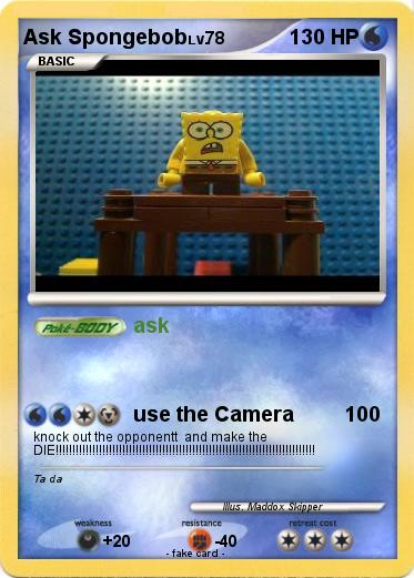 Pokemon Ask Spongebob