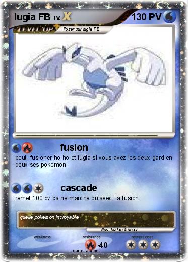 Pokemon lugia FB