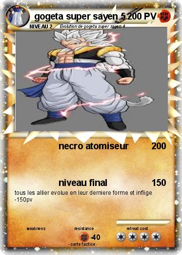 Pokemon gogeta super sayen 5