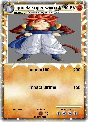 Pokemon gogeta super sayen 4