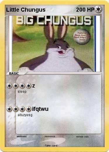 Pokemon Little Chungus