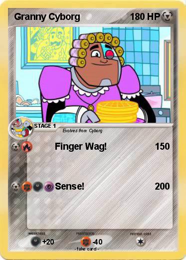 Pokemon Granny Cyborg