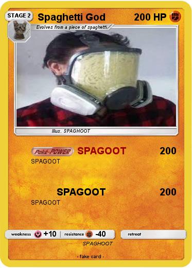 Pokemon Spaghetti God