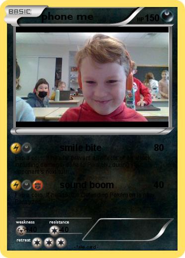 Pokemon phone me