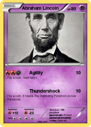 Pokemon Abraham Lincoln