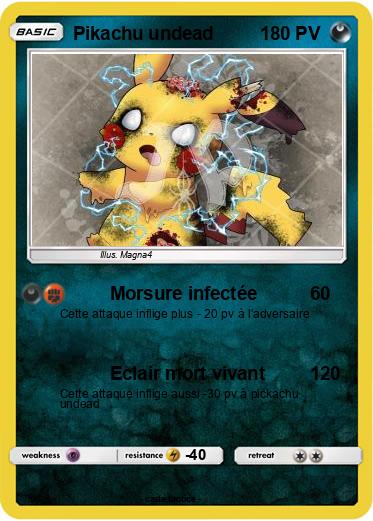 Pokemon Pikachu undead