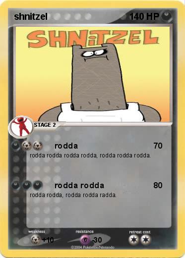 Pokemon shnitzel