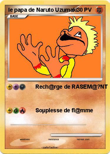 Pokemon le papa de Naruto Uzumaki