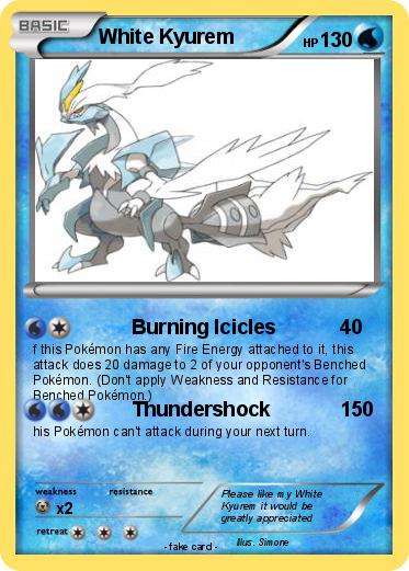 Pokemon White Kyurem