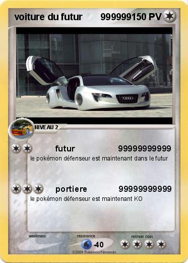 Pokemon voiture du futur       999999