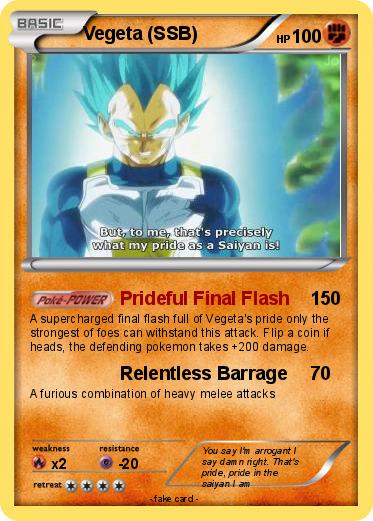 Pokemon Vegeta (SSB)