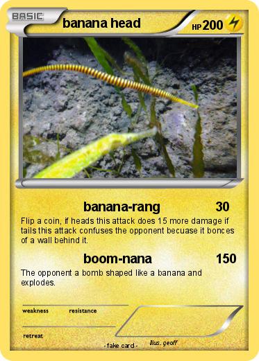 Pokemon banana head
