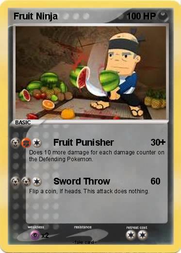 Pokemon Fruit Ninja