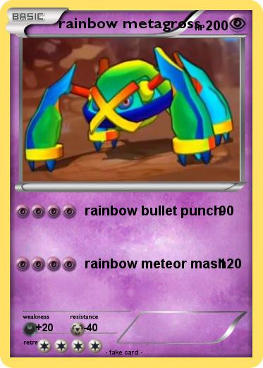 Pokemon rainbow metagross