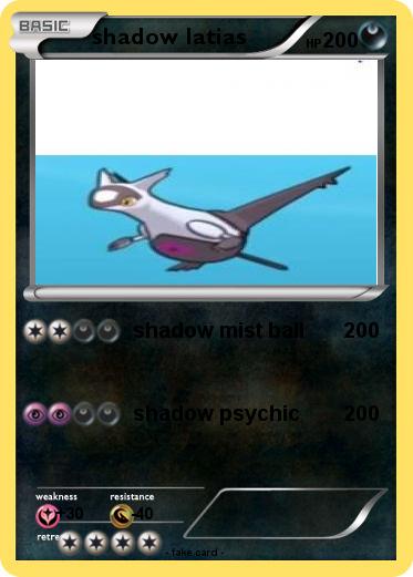 Pokemon shadow latias