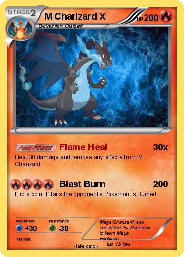 Pokemon M Charizard X