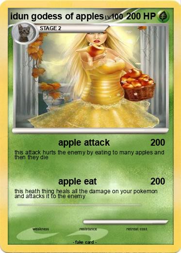 Pokemon idun godess of apples