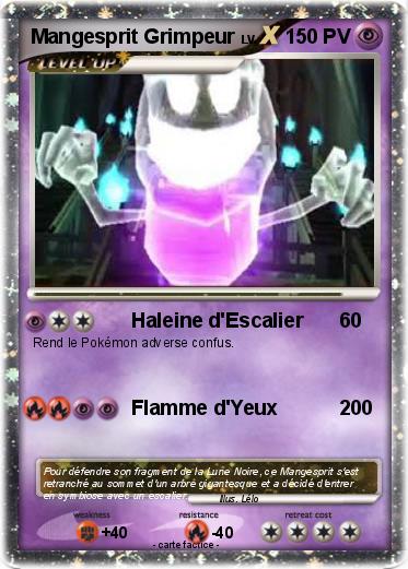 Pokemon Mangesprit Grimpeur