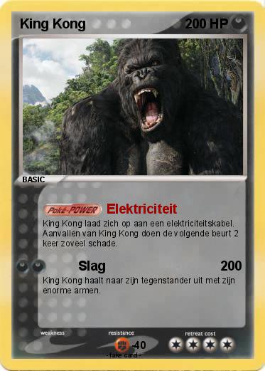 Pokemon King Kong