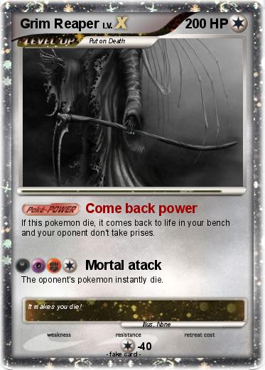 Pokemon Grim Reaper
