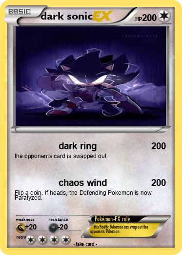 Pokemon dark sonic