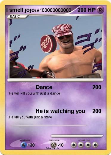 Pokemon I smell jojo