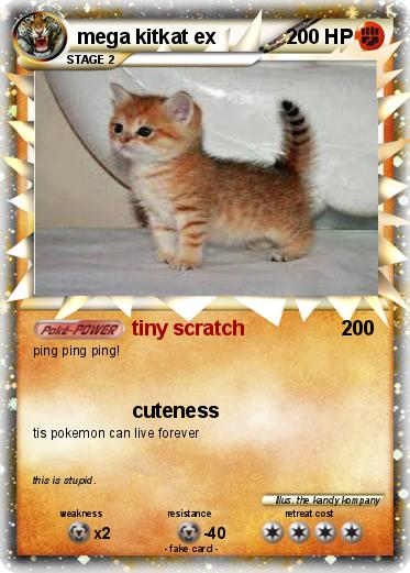 Pokemon mega kitkat ex