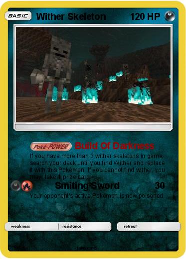Pokemon Wither Skeleton