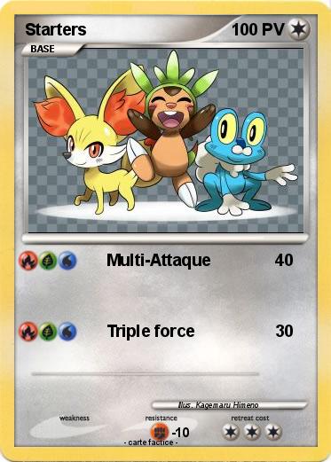 Pokemon Starters